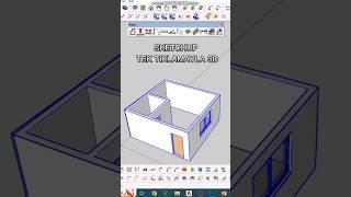 SKETCHUP DİBAC PLUGİN #sketchup #plugin #mimar #shorts