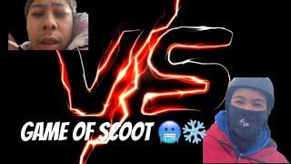 Dylan VS Ty Game Of Scoot In -12 degree weather