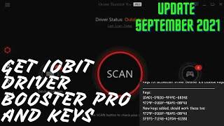 IObit Driver Booster 8 6 PRO License 2021 for windows drivers updates