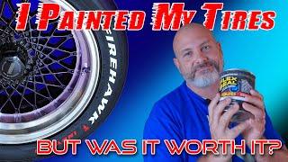 White Letter Tires look great on a 1991 Trans Am, but was tire paint it worth it?   Saving Sally #10