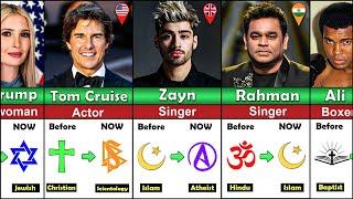 Famous People Who Changed Their Religion - Islam, Christian, Hindu, Buddhist