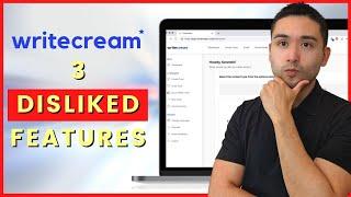 Writecream Review - Top 3 DISLIKED Features