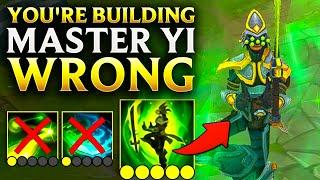 EVERYONE is building Master Yi WRONG