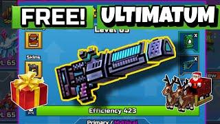 How to get FREE ULTIMATUM ! Pixel Gun 3D | PG3D Free Ultimatum Giveaway