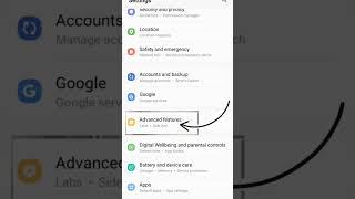 How to Enable Side Button Key in Samsung| Camera shortcut in Samsung| #samsung | #shorts