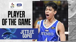 Jettlee Gopio STARS in hard-nosed ADMU win vs UST | UAAP SEASON 86 MEN'S VOLLEYBALL | HIGHLIGHTS