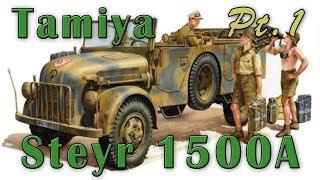 Tamiya Steyr 1500 Kit Review and Build Part 1