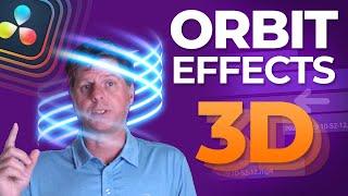 Mind-Blowing 3D ORBIT Animations / Davinci Resolve / Fusion