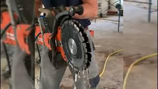 ️Husqvarna Cut-N-BREAK in action ️Maximum cutting depth - 430 mm 