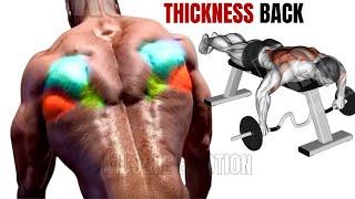 5 BEST BACK WORKOUT AT GYM / LES MEILLEURS EXERCISES MUSCULATION EPAISSEUR DU DOS  #backworkout