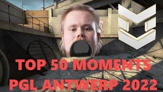 TOP 50 MOMENTS FROM PGL ANTWERP MAJOR 2022