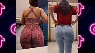 Big Booty Latina Showing Her Gains #tiktok #bigbank #shorts #moreviews #more