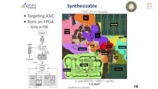 Wed1345 - BOOM An Open Source RISC-V Processor, Chris Celio UC Berkeley