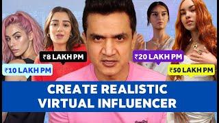 Earn ₹5 Lakhs/Month: Simple Steps to Create AI Virtual Influencer