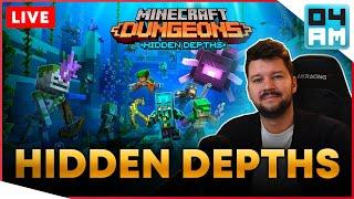 HIDDEN DEPTHS DLC  - Full Playthrough, Raid Captains& Anniversary Event in Minecraft Dungeons