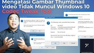 Mengatasi Gambar Thumbnail Tidak Muncul Windows #wijayabelajar