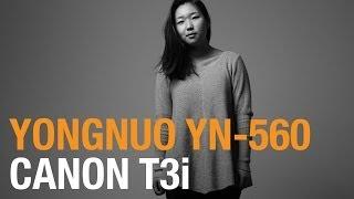 Yongnuo YN-560 + Canon Rebel T3i Off-Camera Flash Photography Tutorial