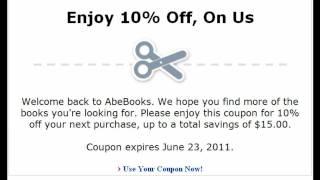 AbeBooks.com Help - How To Apply an AbeBooks Coupon to Your Order