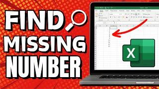 Excel How To Find Missing Numbers In A Sequence (Quick Tutorial)