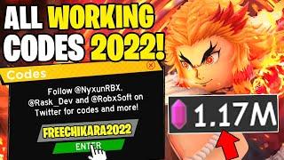 *NEW* ALL WORKING CODES FOR ANIME FIGHTING SIMULATOR 2022! ROBLOX ANIME FIGHTING SIMULATOR CODES