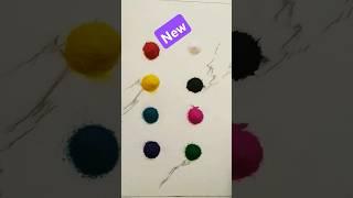 #rainbow #rainbow colour#shorts #shortvideo #satisfying #relaxing #easy #rangoli  #रंगोली #art