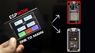 One WiFi Remote for Multiple Devices | ESPNOW One to Many Configuration