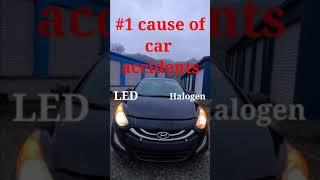 The Truth about LED headlights vs Halogen or HID!