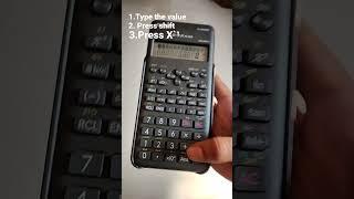 How to calculate  X factorial   (x!)in scientific calculator#scintific #calculator