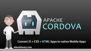 Apache Cordova Tutorial Convert Web App to Mobile App