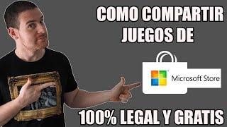 MICROSOFT STORE: CÓMO COMPARTIR JUEGOS!!! | TUTORIAL