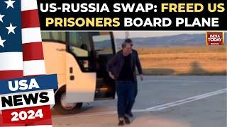 US Government Releases Video Of Freed Prisoners Boarding Plane: A Historic Swap | India Today