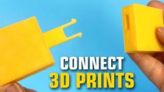 Connect 3D Printed Parts | Design for Mass Production 3D Printing