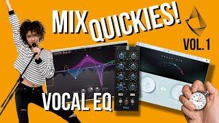 MixQuickies ►► Vocal EQ | Wie stell ich den EQ für Gesang ein | Vol. 1 ◄◄