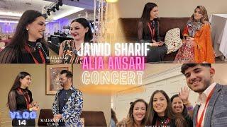 Jawid Sharif and Alia Ansari Concert | کنسرتی جاوید شریف و عالیہ انصاری | Vlog 14