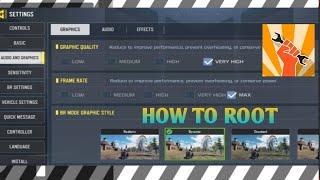 HOW TO GL TOOL ROOT IN CALL OF DUTY MOBILE HING GRAPHICS MAX FPS UNLOCK 