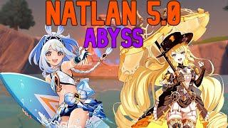 The Natlan 5.0 Abyss Is Easy But Fun (Floor 12 Genshin Impact w/ Navia Mualani)