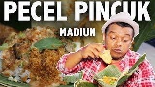 PECEL Pecel Pincuk Legendaris di Madiun | Benoe Makannya Nambah