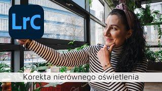 Korekta nierównego oświetlenia w programie Lightroom