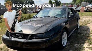 MaXpeedingrods!! INSTALL AND REVIEW ON NEW EDGE MUSTANG V6 DRIFT CAR BUILD!!