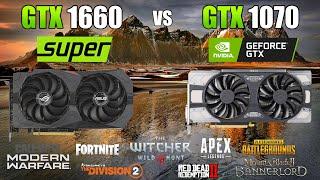 GTX 1660 Super vs GTX 1070 Test in 8 Games