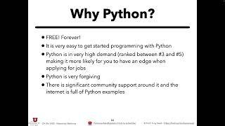 lecture 2 - Python