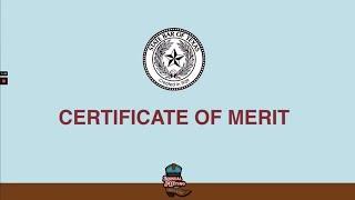 2021 Certificate of Merit