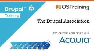 Drupal 8 Beginner, Lesson 62: The Drupal Association