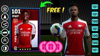 How To Train Bukayo Saka In Efootball 2025 | Saka Max Level Training In eFootball 2025 Mobile