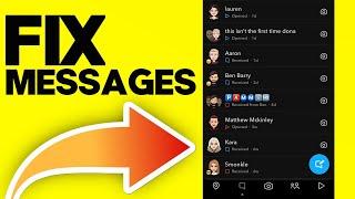 How To Fix Snapchat Messages Not coming or Showing problem on Android and IOS
