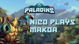 Old Patch And Strong Canons (Paladins Makoa Gameplay)