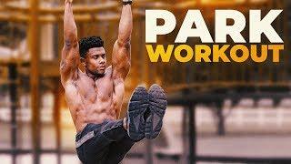 Muscle Building Calisthenics Park Workout!