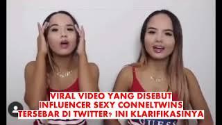 VIRAL VIDEO HOT CONNELTWINS DI TWITTER? BENARKAH MEREKA? INI KLARIFIKASINYA YANG HEBOHKAN TWITTER