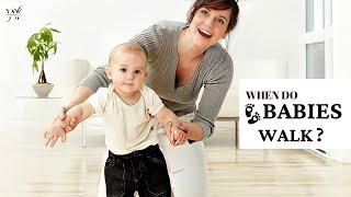 When Do Babies Start Walking ?  | Baby Developmental Milestones 