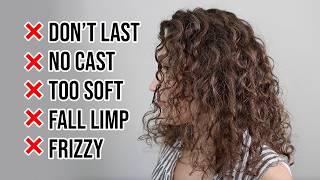 How to Style Curls that Fall Flat, Don't Last, or Are Overly Soft